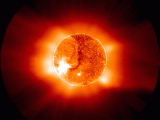 Movie of solar UV emission over one solar rotation